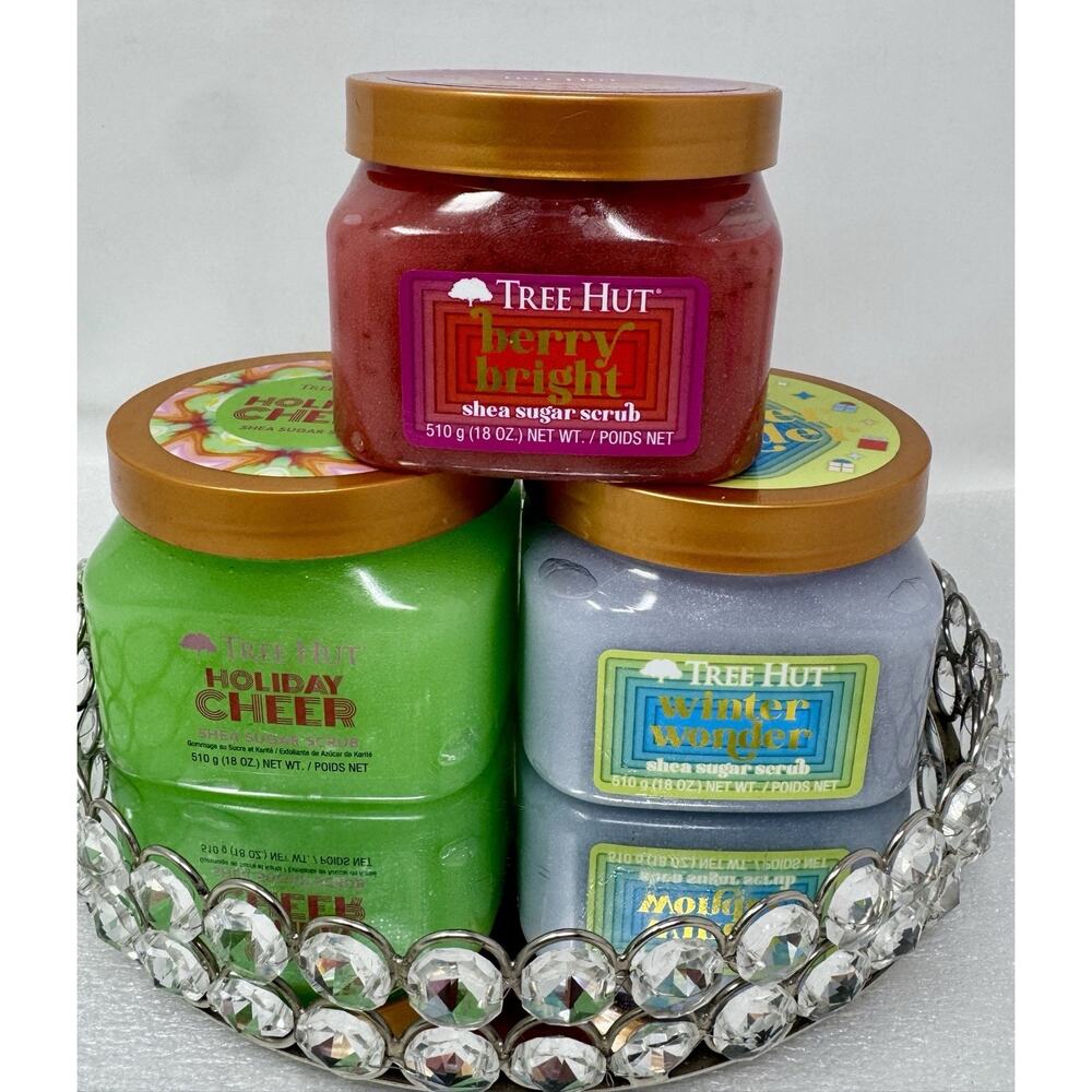Tree Hut Holiday Body Scrub Bundle - Winder Wonder, Berry Bright & Holiday Cheer - Picture 7 of 7